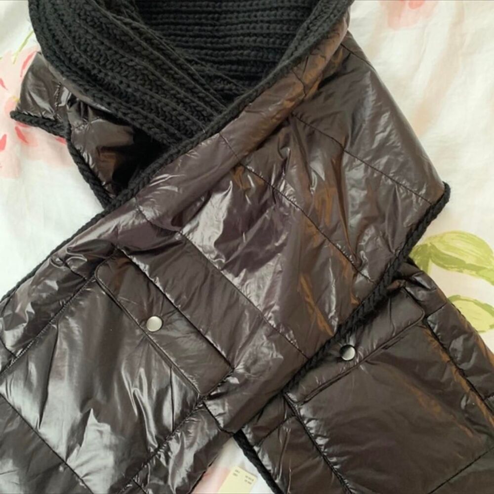 Anthropologie Women's Black Scarf-wraps